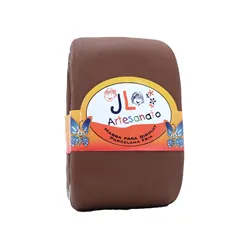 Massa de Biscuit JL - Marrom Escuro - 90g