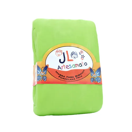 Massa de Biscuit JL - Verde Limao - 90g