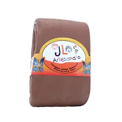 Massa de Biscuit JL - Marrom - 1kg