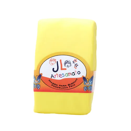 Massa de Biscuit JL - Amarelo Canario - 1kg