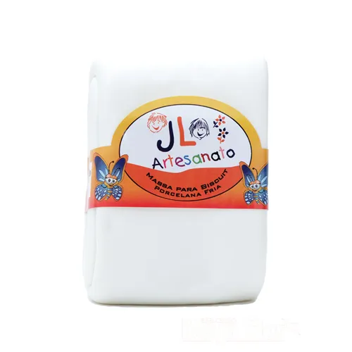 Massa de Biscuit JL - Branco - 90g