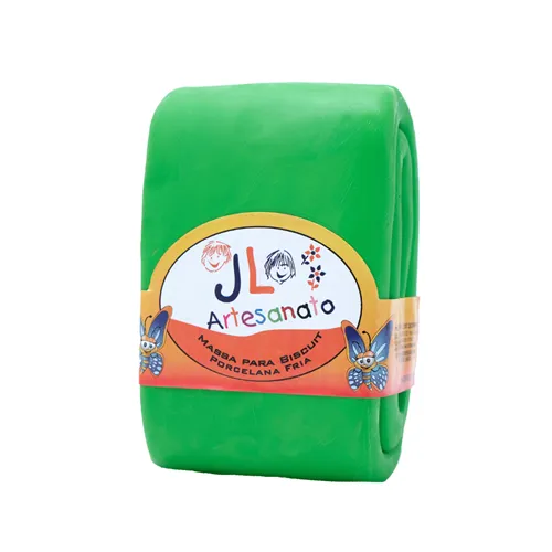 Massa de Biscuit JL - Verde Folha - 90g