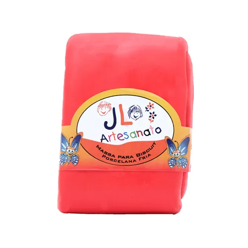 Massa de Biscuit JL - Vermelho Maca - 1kg