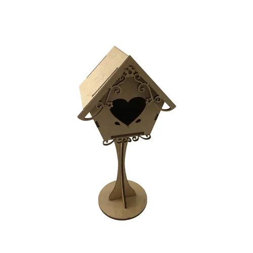 Casa Coracao Laser - 11x8x23cm