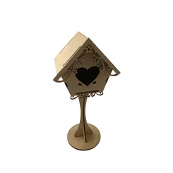 Casa Coracao Laser - 11x8x23cm