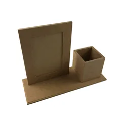 Porta Lapis e Foto - 26x10x20cm