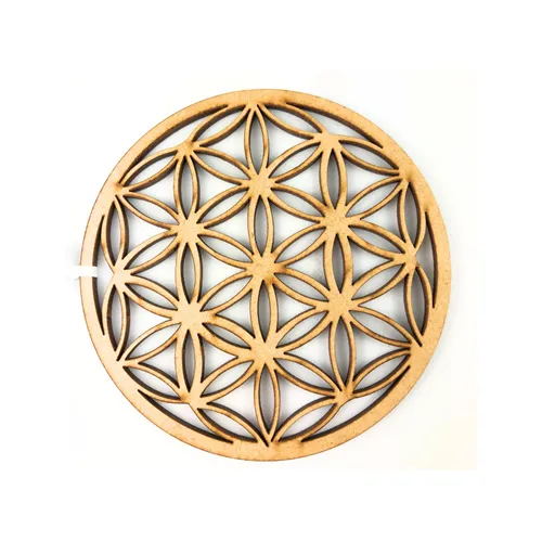 Mandala Flor da Vida - 10x10cm