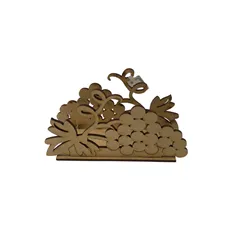 Porta Guardanapo Uva - 5x13cm