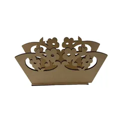 Porta Guardanapo - Flor 5x11cm