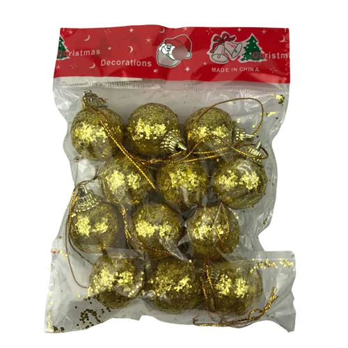 Bola Natal Pequena - Dourada