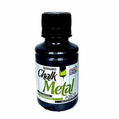 Tinta Restauro Chalk Metal 100ml - Preto Onix