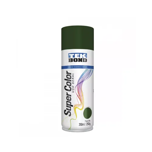 TINTA AEROSSOL VERDE ESCURO USO GERAL 350 ML/250G