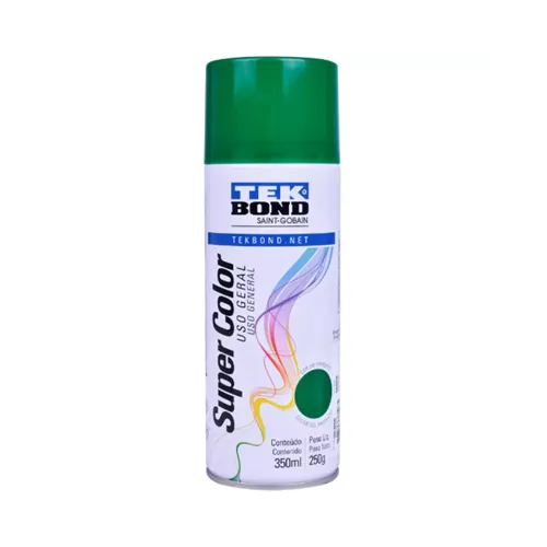 TINTA AEROSSOL VERDE USO GERAL 350 ML/250G