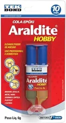 ADESIVO ARALDITE TRANSPARENTE 6G SERINGA BLISTER SGA 6995736