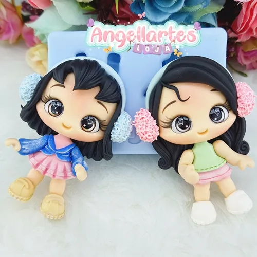 Molde Silicone - Biscuit - Corpinho 25 - Angellartes