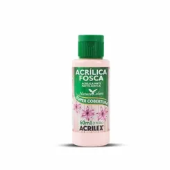 Tinta Acrílica Fosca - 60ml - Salmão Bebê - 812 - Acrilex