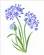 Stencil - 20x25cm - For Agapanthus