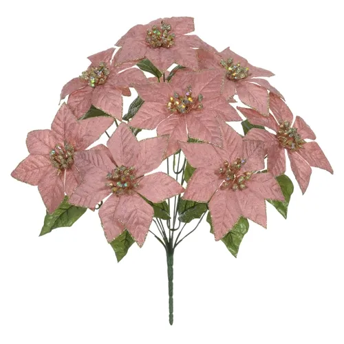 Bico de Papagaio Natal - Rose - 42cm