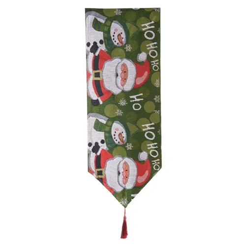 CAMINHO DE MESA NATAL (COLORIDO) 33cmX1,8m  - 48879001 - FA