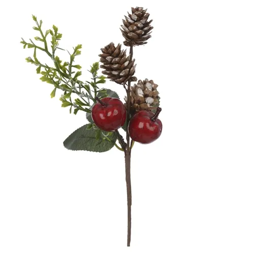 Pick Maca C/Pinha - Vermelho - 18cm