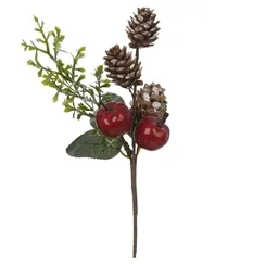 Pick Maca C/Pinha - Vermelho - 18cm