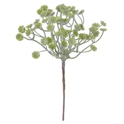 Folha C/Glitter - Verde - 21cm