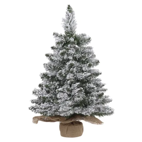 Arvore de Natal Nevada C/67 Tips - Verde - 60cm