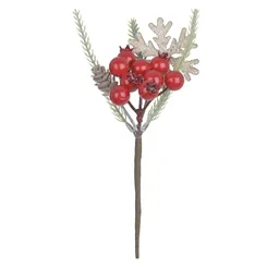 Pick Berry C/Pinha - Vermelho - 21cm