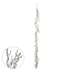 Festao Grass C/Glitter - Champanhe - 1,7m