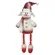 Boneco de Neve Sentado - Vermelho - 42cm