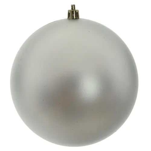 Bola Natal Fosca - Prata  12cm