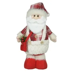 Boneco Papai Noel Em Pe - Vermelho - 47cm