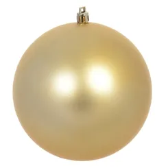 Bola Natal Fosca - Dourado - 12cm