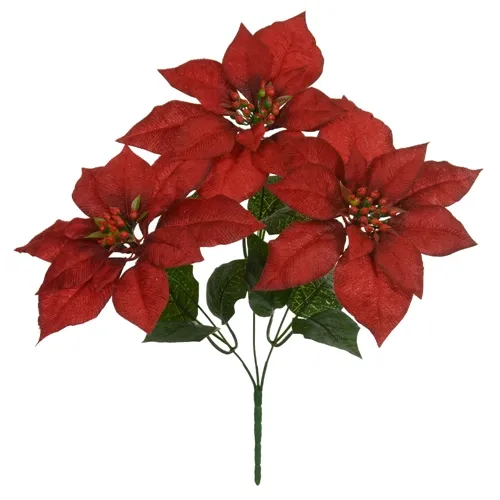Bico de Papagaio Aveludado - Vermelho - 36cm