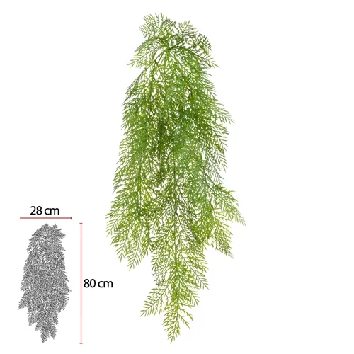 F.GRASS PENDURAR C/PRINT PLASTICO X93 (VERDE) 87cm  - 43580001 - FA