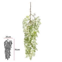 F.AVENQUINHA PENDURAR C/PRINT PLASTICO X34 (VERDE CLARO) 1,05m  - 43578003 - FA