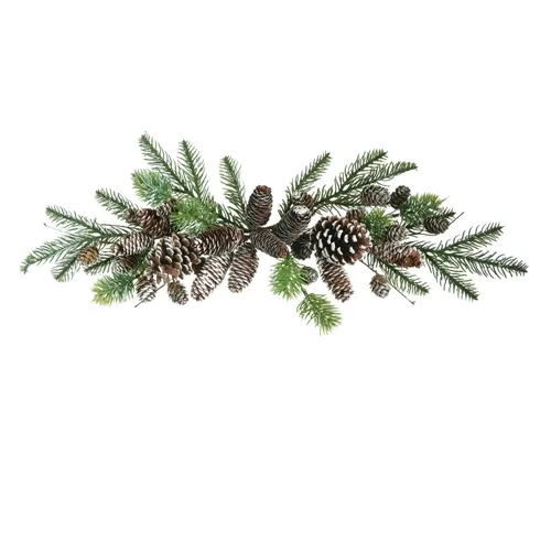 F.NATAL C/PINHA (BRANCO) 59cm (FLORARTE) Vol. 41 - 51976001 - FA