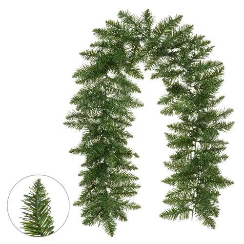 FESTAO NATAL ARAMADO C/120 TIPS (VERDE) 1,8mX25cm - 47453001 - FA