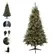 A.ARVORE NATAL C/ BERRY E PINHA 1360 TIPS 400 LEDS C/BASE GIRATORIA (VERDE) 2,1m  - 48695001 - FA