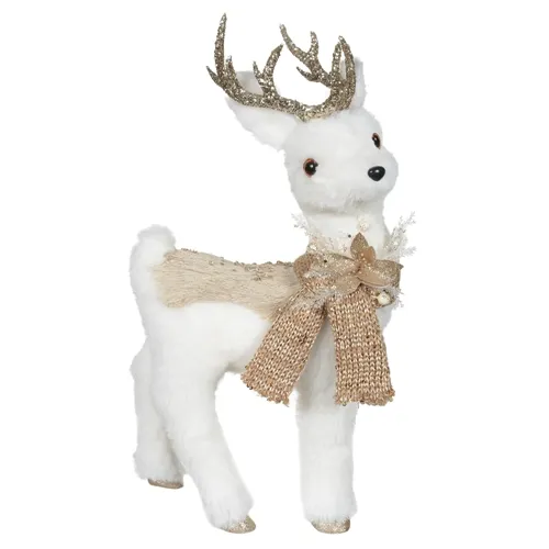 RENA NATAL EM PE SISAL NATAL (CHAMPANHE) 10X21X39cm -50407001 - FA