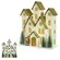 NATAL  CASINHA DECORATIVA C/LED 20X9X23cm (BEGE DOURADO)  - 50347001 - FA