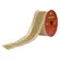 FITA ARAMADA JUTA C/GLITTER C/COSTURA (BEGE DOURADO) 6,3cmX9,14m  - 47025004 - FA