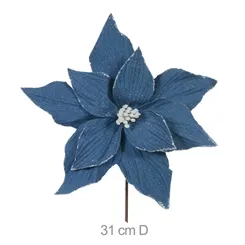 H.BICO PAPAGAIO NATAL JEANS (AZUL) 30cm  - 51893001 - FA