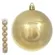BOLA NATAL EM TUBO METALIZADA C/6 UND (DOURADO) 8cm  - 48189001 - FA