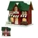 NATAL  CASINHA DECORATIVA TOY SHOP C/LED 12,5X9X12,5cm (VERMELHO VERDE)  - 50343001 - FA