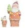 NATAL  PAPAI NOEL DECORATIVO C/LED 15,5X8,5X7cm (COLORIDO) - 50273001 - FA