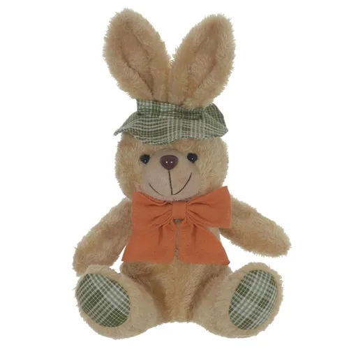 PASCOA ENFEITE COELHO MACHO (VERDE BEGE) 38cm  - 76805001 - FA