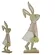 OBJETO DECORATIVO  COELHA C/OVOS 40,5X6X12cm