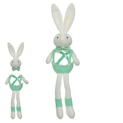 PASCOA EMBALAGEM COELHO (VERDE) 52cm -