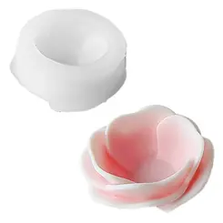 MOLDE DE SILICONE FORMATO FLOR PARA VELAS MODELO 2